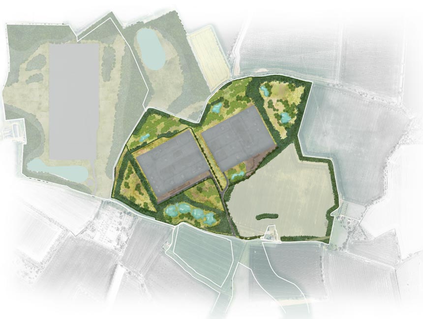 NFOW landscape and ecology masterplan illustration v1
